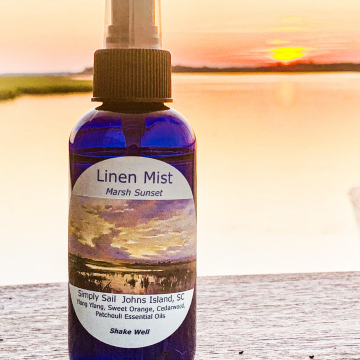 Marsh Sunset Linen Mist