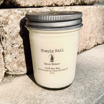 8 oz Jelly Jar with Tin Lid